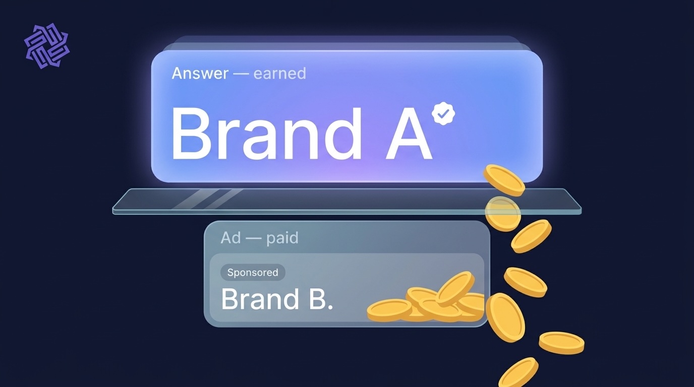 Ads don't buy trust